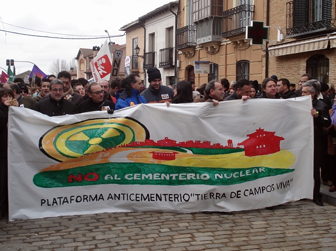 Imagen, de archivo, de una de las manifestaciones que se organizaron contra el ATC