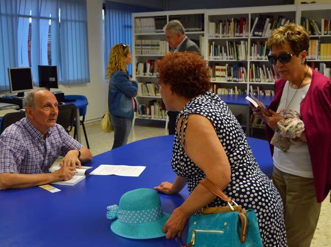 Imagen, de archivo, de la presentación de 'La huida imperfecta' en Sahagún