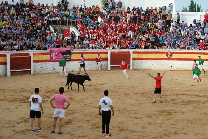 La fiesta incluye festejos taurinos populares