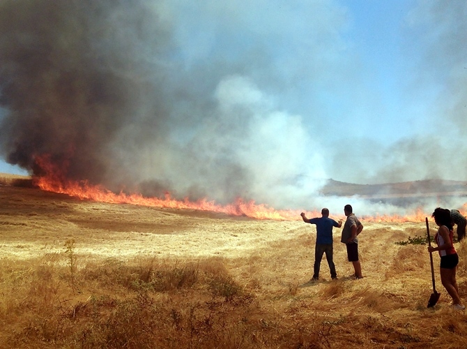 Imagen, de archivo, de un incendio en Banecidas
