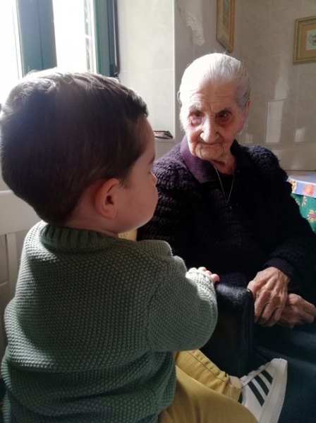 Marco y María, en una imagen familiar de este mismo año