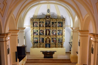 Imagen del interior del templo