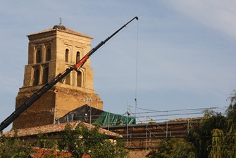 Las obras comenzaron hace un mes