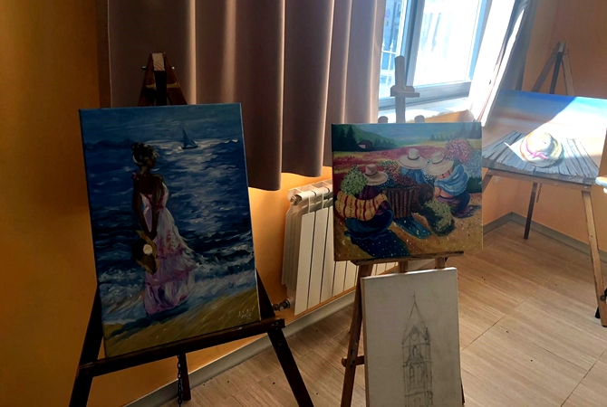 Para completar la semana, pintura y restauraci&oacute;n, cada viernes, de seis a ocho