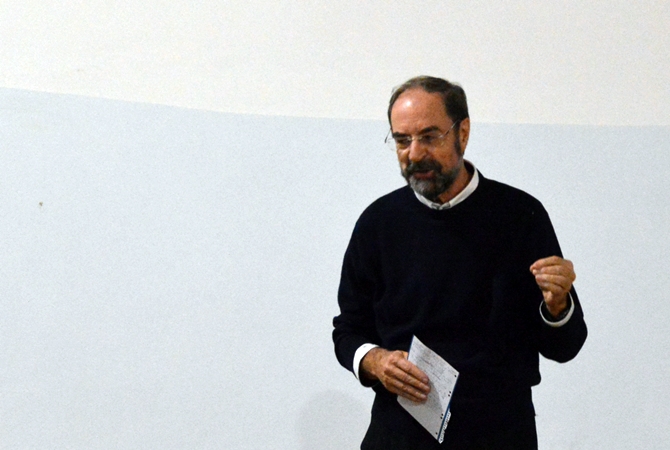 El periodista Felipe Sahag&uacute;n