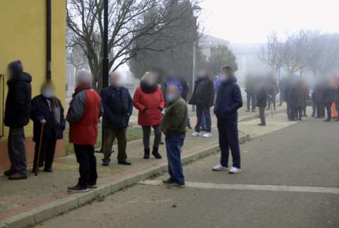 Hoy se han realizado en Calzada 121 test de antígenos de segunda generación
