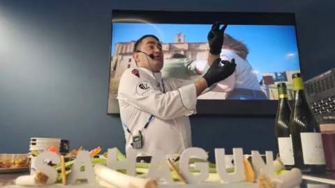 Sahagún se promocionó en Fitur con un pincho degustación