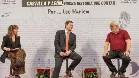 Instant&aacute;nea de la presentaci&oacute;n del proyecto divulgativo. Imagen: Junta de Castilla y Le&oacute;n