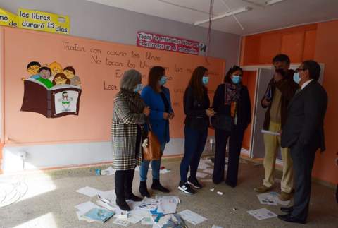 Las antiguas escuelas serán demolidas como paso inicial Las antiguas escuelas serán demolidas como paso inicial