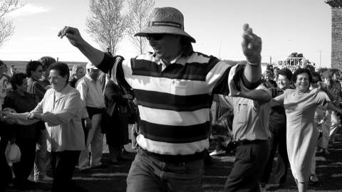 Este baile es tradicional en la Romería de San Marcos