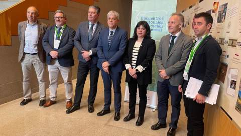 Momento del primer encuentro territorial de educación ambiental