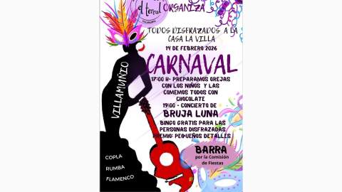 Don Carnal se pone flamenco en Villamuñío