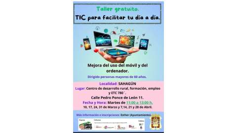 Taller formativo para que los mayores dominen las herramientas tecnológicas actuales