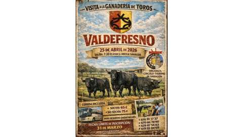 El Círculo Taurino de Sahagún abre el plazo de inscripción para visitar la divisa de Valdefresno