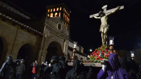 Segunda salida procesional de La Pasión de Sahagún