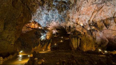 Cueva de Valporquero. Imagen: Diputación de León