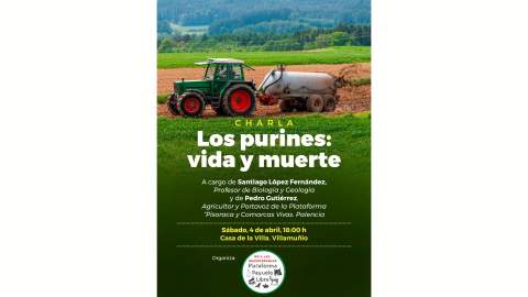 Villamuñio analiza el impacto de los purines en una charla organizada por la Plataforma Payuelo Libre