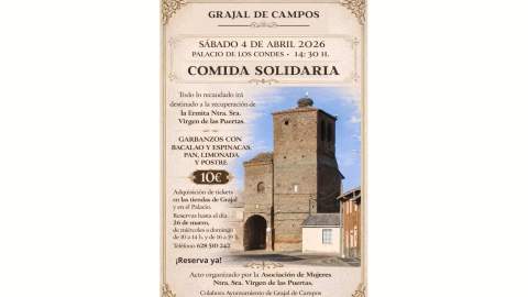 Garbanzos con bacalao para proteger el patrimonio de Grajal