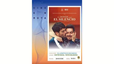 El silencio se rompe en Villamartín de Don Sancho con el eco del mejor cine español