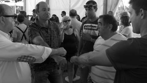 Imagen, de archivo, de un campeonato en las patronales de Bercianos