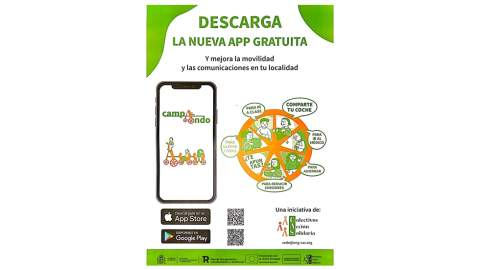 La aplicación CampAndo se presenta en Sahagún para impulsar el coche compartido y la ayuda vecinal