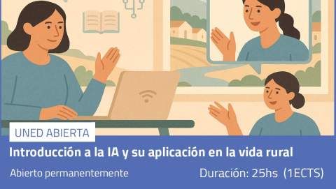 Curso gratuito de Inteligencia Artificial aplicada a la vida rural de la mano de la Uned