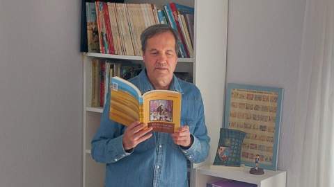 Agustín Molleda retrata la posguerra leonesa en su nueva novela 'El hombre de la bicicleta'