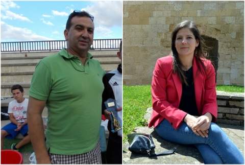 Carmelo Parro y Paula Conde