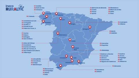 Los voluntarios de Ineco RuralTIC regresan a Sahagún con talleres de formación digital para todas las edades