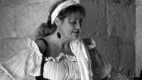 Mari Carmen Lera fue hasta su muerte el alma del teatro de Sahag&uacute;n