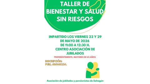 Salud y bienestar toman protagonismo en Sahagún durante dos jornadas