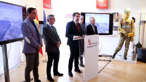 Momento de la presentación de la campaña