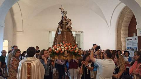 Sahagún revive la devoción a la protectora de los caminantes con misa solemne y procesión