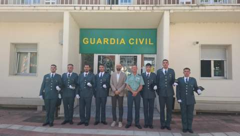 El cuartel de la Guardia Civil de Sahagún sumará un agente en prácticas para reforzar la seguridad estival