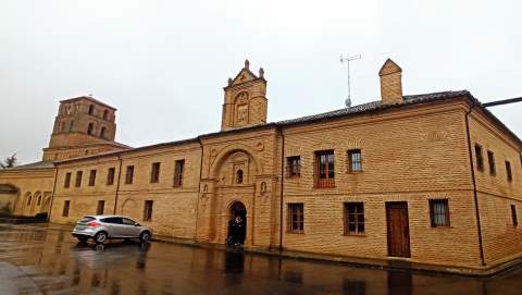 La abadía albergaba una sección femenina de la orden