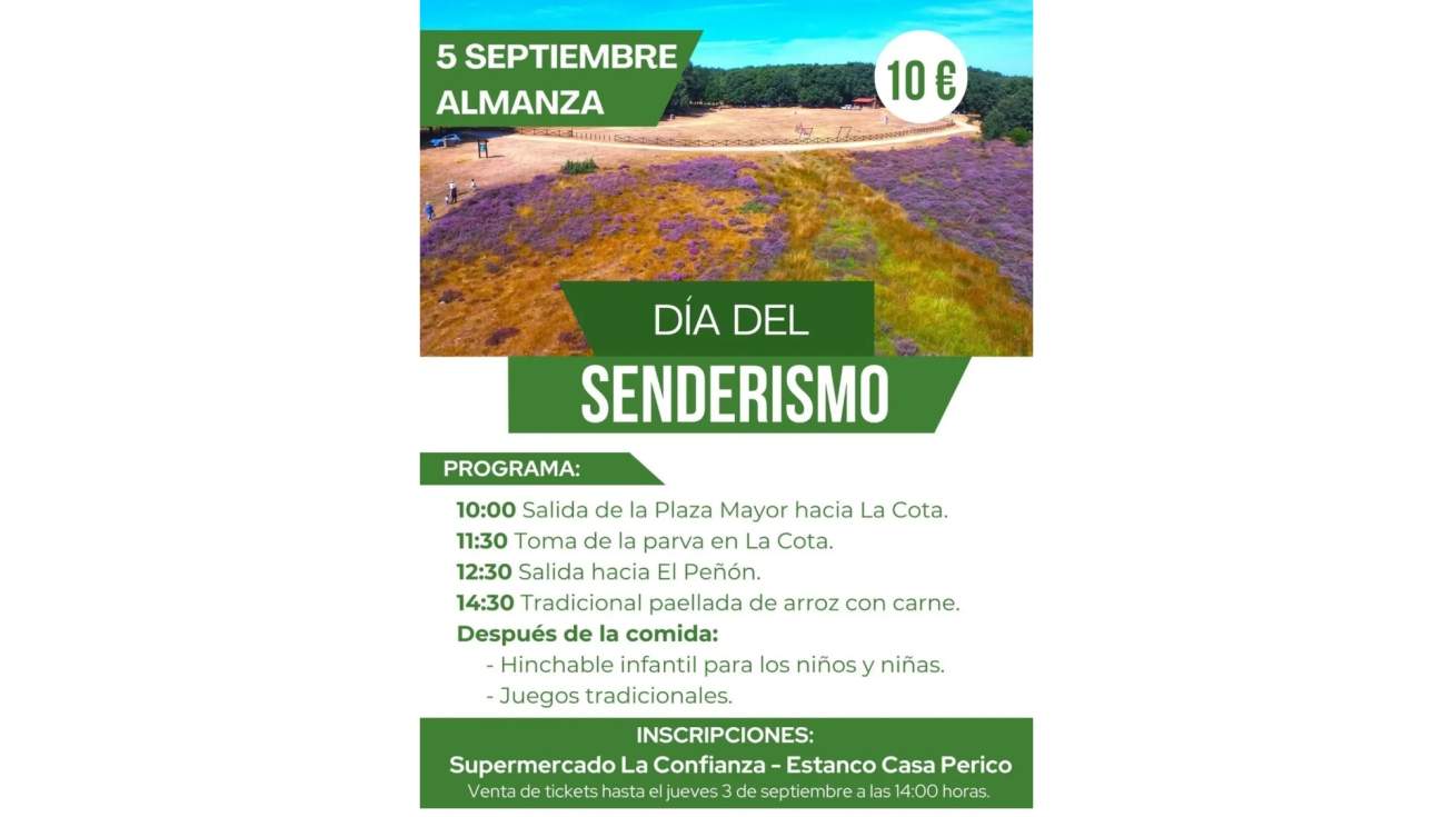 Naturaleza, tradici&oacute;n y vida en comunidad para el D&iacute;a del Senderismo de Almanza