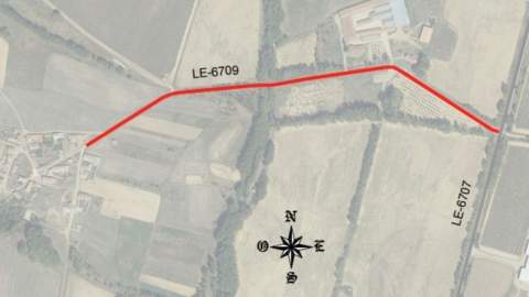Luz verde al proyecto para acondicionar la carretera de acceso a Villalmán desde la LE-6707