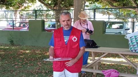 Francisco Vales lleva dos décadas dinamizando los días de verano