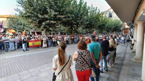 Sahagún se concentra en apoyo a la Ciudad Autónoma de Ceuta