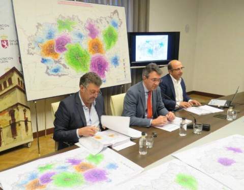 Como se aprecia en el mapa, el sureste leonés es el gran olvidado del servicio de extinción