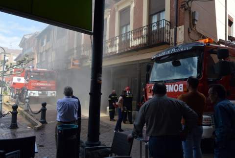 El parque de Villada ha prestado servicio en Sahagún en innumerables ocasiones