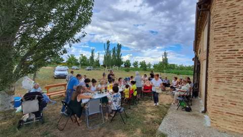 Imagen, de archivo, de una convivencia estival de los grupos parroquiales