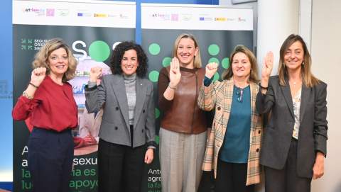 Presentación de la campaña 'Farmacia Punto SOS contra agresiones sexuales'