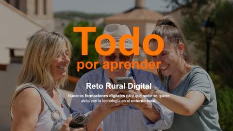 Cursos gratuitos en municipios de baja población: la Fundación Orange lanza ‘Reto Rural Digital’