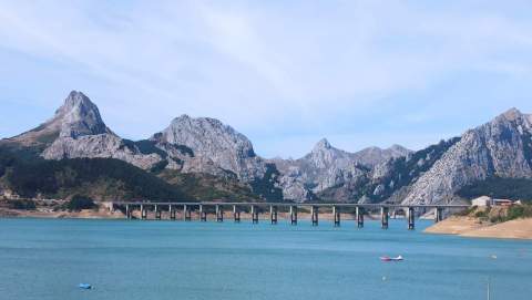 Las reservas de agua en León, por debajo de la media de la última década