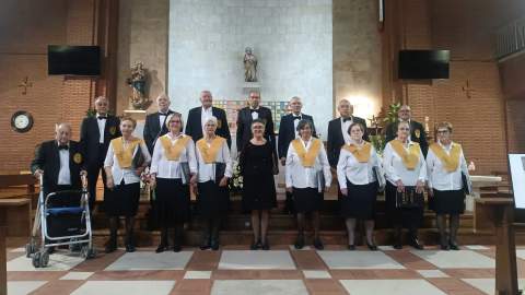 El Coro Voces Unidas toma el testigo de la Muestra Coral de Sahagún