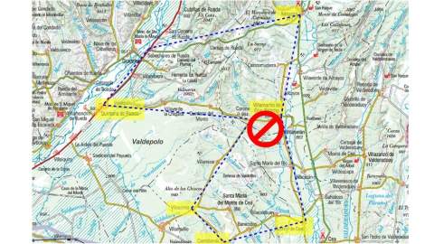 La LE-6620 permanecerá cerrada al tráfico en Villamartín de Don Sancho hasta diciembre