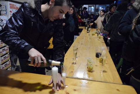 Sahagún anticipa la Nochevieja y brinda por el nuevo año el 27 de noviembre