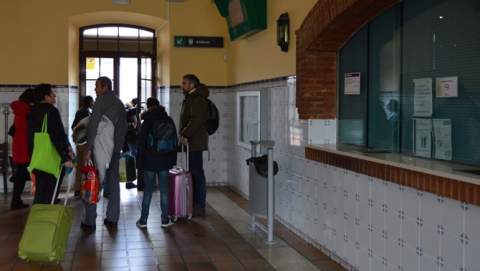 Estación de tren de Sahagún