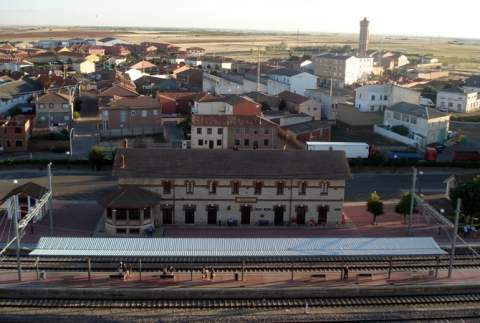 Estación de tren de Sahagún